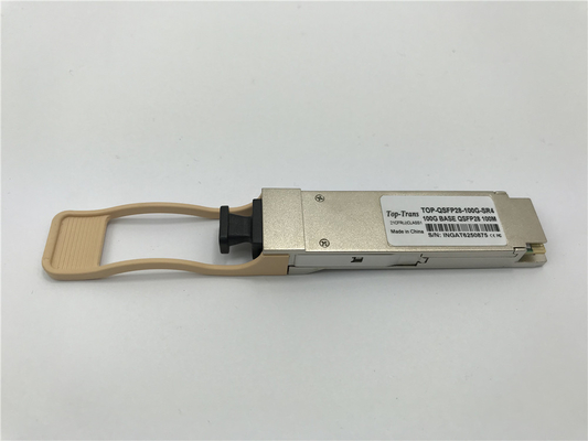 멜라녹스 MMS1C10-CM 호환성 100G PSM4 QSFP28 모듈 병렬 1310nm 2KM SMF MPO DDM DOM