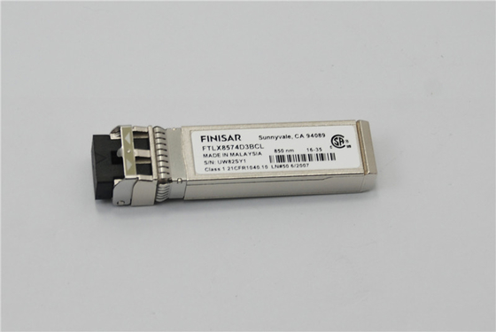 피니사르 FTLX8571D3BCL 10Gb/s 850nm 멀티모드 데이터콤 SFP+ 광 수신기 모듈
