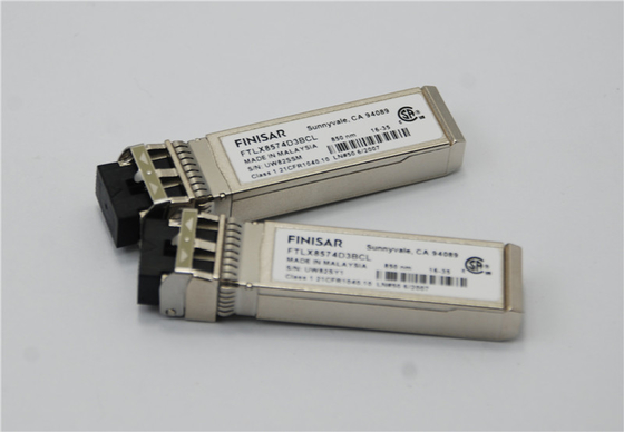 피니사르 FTLX8571D3BCL 10Gb/s 850nm 멀티모드 데이터콤 SFP+ 광 수신기 모듈