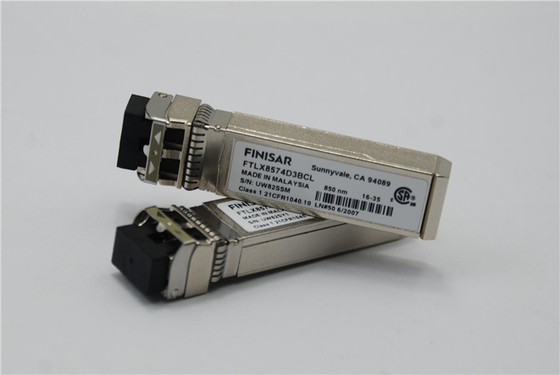 피니사르 FTLX8571D3BCL 10Gb/s 850nm 멀티모드 데이터콤 SFP+ 광 수신기 모듈