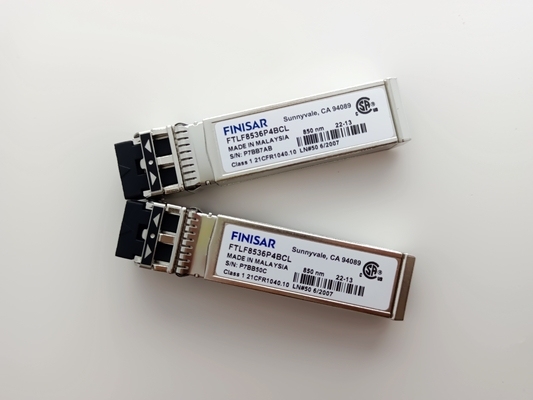 피니사르 FTLF8536P4BCV 25G SR 짧은 파장 850nm SFP28 광 수신기