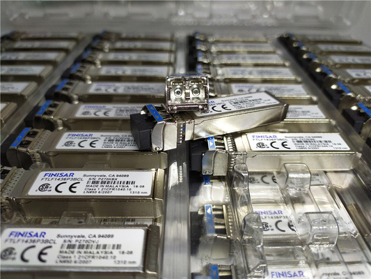 오리지널 피니사르 FTLF1436P3BCL 듀플렉스 SMF 1310nm 대역 25.78 Gb/s LC 광 수신기 모듈