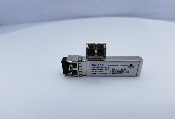 오리지널 피니사르 FTLF8532P4BCV 광학 모듈 32G 850nm 짧은 파장 SFP+ 트랜시버