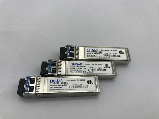 오리지널 피니사르 FTLX1471D3BCV 모듈 10G 듀얼 레이트10km SFP+ 10km SFP+ 광 수신기