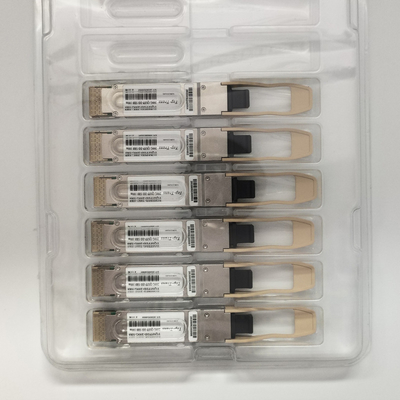75m OM3 거리 100G QSFP28 SR4 최대의 성능을 위한 고급 네트워크
