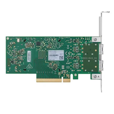 멜라녹스 MCX512A-ADAT 커넥트X-5 듀얼 25GbE SFP28 PCIe 4.0 X8 네트워크 어댑터 카드 - 고성능 및 낮은 지연