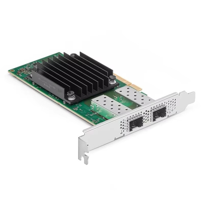 Mellanox MCX512A-ADAT ConnectX-5 듀얼 25GbE SFP28 PCIe 4.0 X8 어댑터 카드 저섬유용 고성능 광섬유 어댑터