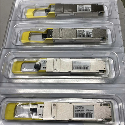 아리스타 QDD-400G-VSR4 400GBASE-VSR4 광섬유 장비 CPO 기술로 최대 50m의 플러그이블 광 수신기