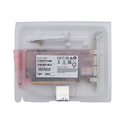 멜라녹스 MCX516A-CCAT 오리지널 브랜드 커넥트X-5 EN 네트워크 100GbE 듀얼 포트 QSFP28 PCIe3.0 X 16 광섬유 장비 5G 네트워크