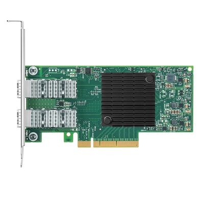 새로운 NVIDIA MCX653106A-HDAT ConnectX-6 인피니밴드 200GbE HDR 이더넷 듀얼 포트 QSFP56 PCIe4.0 X16 서버 어댑터 카드