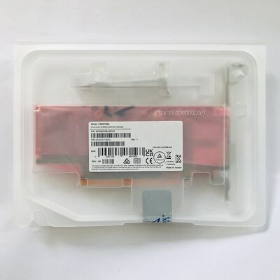 Mellanox MCX653105A-EFAT Connect X-6 VPI 어댑터 PCIe HDR100 EDR IB 및 100GbE 단일 포트 QSFP56 이더넷 네트워크 카드 재고 있음