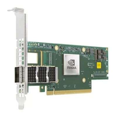 NVIDIA MCX653105A-HDAT ConnectX-6 어댑터 카드, 포트당 최대 200Gb/s 연결