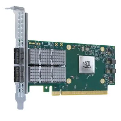 NVIDIA 커넥트-6 VPI 시리즈 MCX654106A-HCAT 이더넷 네트워크 인터페이스 카드 PCIe 3.0x16 듀얼 포트 200Gb/s QSFP56 서버