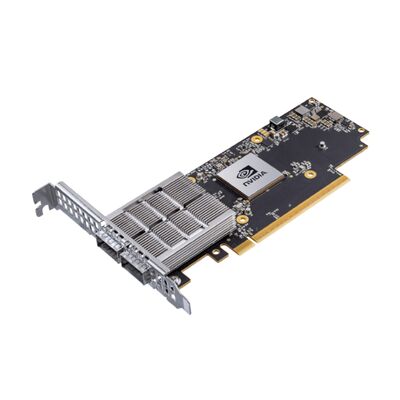 Mellanox MCX75510AAS-NEAT ConnectX-7 400GbE Single Port OSFP PCI Express 5.0 X16 Network Adapter