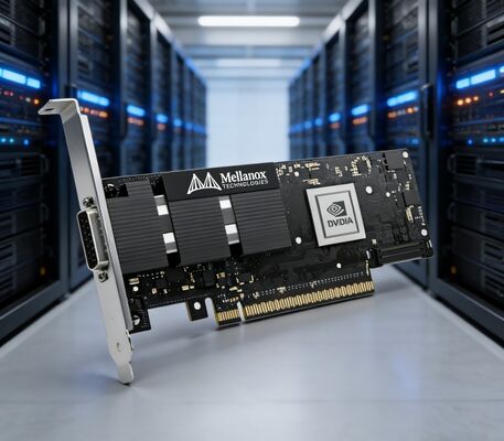 NVIDIA Mellanox MCX75310AAS-NEAT ConnectX-7 400Gb/s NDR InfiniBand Single Port OSFP PCIe 5.0 x16 Network Card for AI Server Data Center