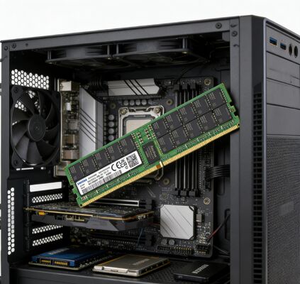 삼성 M321R8GA0PB0-CWMCJ 64GB DDR5 5600MT/s (PC5-44800) ECC RDIMM 2Rx4 1.1V 서버 메모리 RAM