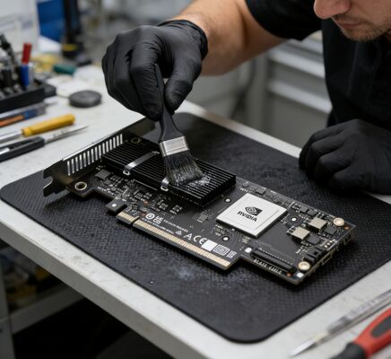 NVIDIA C8220 ConnectX-8 SuperNIC 200GbE/400GbE NDR200 InfiniBand PCIe 6.0 QSFP112 네트워크 카드