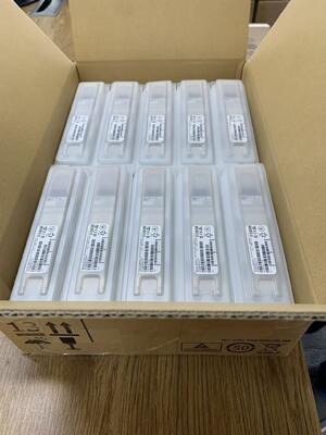 MMA4Z00-NS-FLT 800G OSFP 2x400G SR4 850nm 50m 듀얼 MPO-12/APC 플랫 탑 광학 모듈