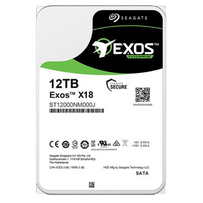 시게이트 ST12000NM000J 12TB 노트북 HDD 7200 RPM 256MB 캐시 SATA III CMR 2.5" 내부 하드 드라이브