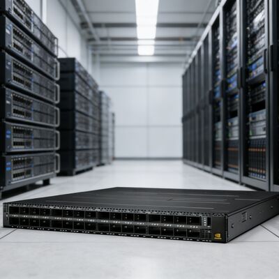 NVIDIA MQM9790-NS2R 양자-2 스위치 64×400Gb/s AI 데이터 센터용 낮은 지연 인피니밴드 스위치