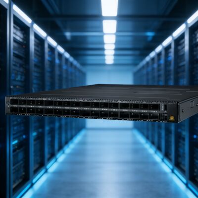 NVIDIA MQM9790-NS2R 양자-2 스위치 64×400Gb/s AI 데이터 센터용 낮은 지연 인피니밴드 스위치