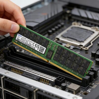 엔터프라이즈 서버용 정품 삼성 M321R8GA0PB0-CWMCJ 64GB DDR5 ECC RDIMM 288-핀