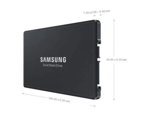 6900MB/s U.2 폼 팩터를 갖춘 Samsung PM9A3 7.68TB PCIe 4.0 NVMe 엔터프라이즈 SSD