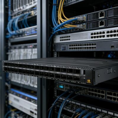 NVIDIA MQM9790-NS2R Quantum-2 400G NDR InfiniBand 스위치 64포트 C2P 공기 흐름