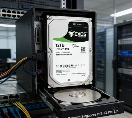 시게이트 ST12000NM000J 엑소스 X18 12TB SATA3 7200RPM 256MB 엔터프라이즈 서버 HDD