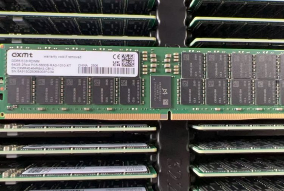 CXMT CXMR4E464R8AS-CB1C 64GB DDR5 5600MT/s 2Rx4 ECC RDIMM 서버 RAM