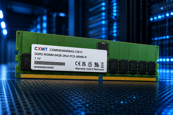 CXMT CXMR4E464R8AS-CB1C 64GB DDR5-5600 RDIMM Memory for AI Server Data Center