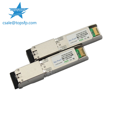 LC 연결기와 10 Gb/S BIDI SMF 80KM DDM 섬유 광학 모듈