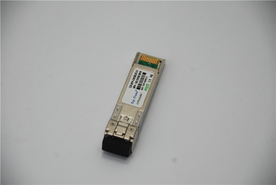 10G 이더넷에 대해  광학적인 한 개의 멀티 모드 송수신기 80Km CWDM 스프피 모듈
