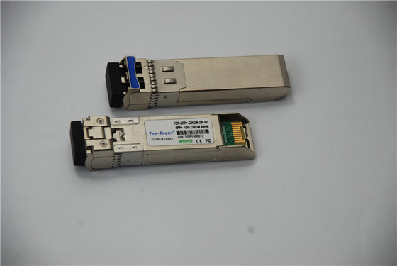10G 이더넷에 대해  광학적인 한 개의 멀티 모드 송수신기 80Km CWDM 스프피 모듈