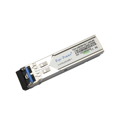 1.25g SFP 송수신기 모듈 광섬유 LC 연결기 80Km 고속 이더넷 단일모드