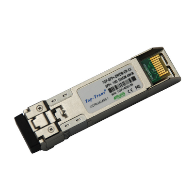 EML 10G 스엠에프 스프피 모듈 40KM DWDM 단일모드 파이버 송수신기