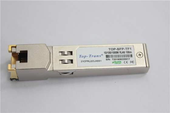 1.25G SFP Rj45 SFP 광 송수신기 모듈 10/100/1000BASE-T