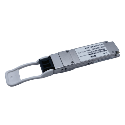 SFP 네트워크 스위치를 위한 뜨거운 끼워 넣을 수 있는 100G QSFP28 모듈 100GBASE-ZR4 80KM