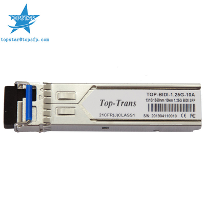 1490nm 1310nm 1.25G 비디 스프피 모듈 10KM 10G 이더넷 트랜시버