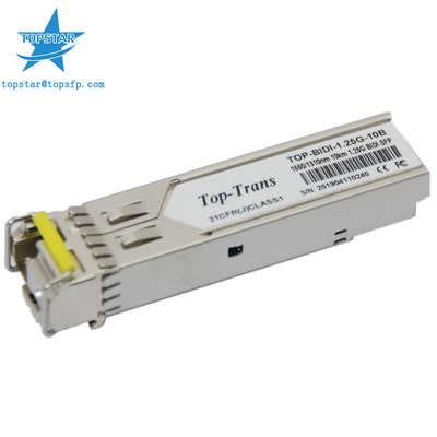 10Km 1.25 Ｇ SFP 송수신기 1550nm 1310nm 멀티 모드 광섬유 모듈