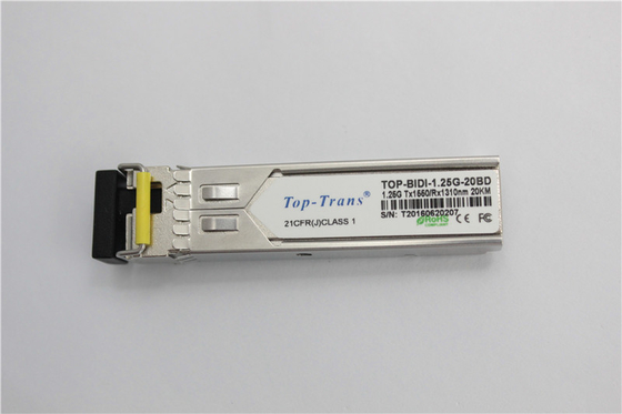 탑트렌스 BIDI 1.25G 1310nm 1550nm SFP 광 전송부 25Km