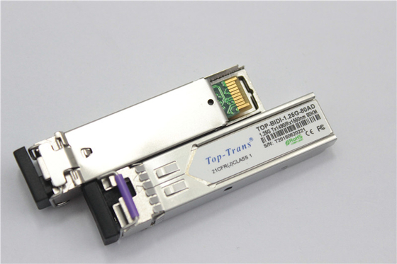 탑트렌스 BIDI 1.25G-80AD/BD SFP 광 전송부 80KM 로에스