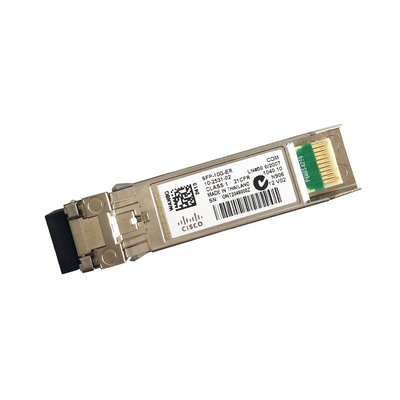 10GBASE ER SFP+ 1550nm 40 킬로미터 10Gb/s DOM 모듈 SFP-10G-ER