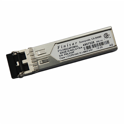 끼워 넣을 수 있는 FC 4.25G 피니사 850nm 스프피 모듈 150M FTLF8524P2xNV 뜨겁습니다