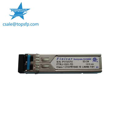 한 개의 방식 10G SFP+ 송수신기 1Km 거리 LC 연결기 FTLX1374D3BCL