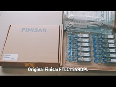 원래 피니사 FTLC1154RDPL 10 킬로미터 100GBASE-LR4 QSFP28 광 송수신기 모듈